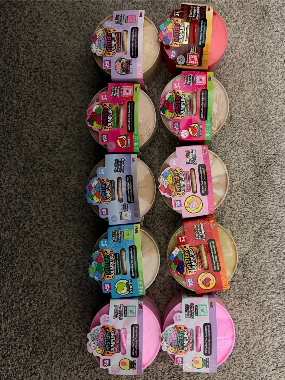 Set of 10 RMS mystery dumplings, sealed